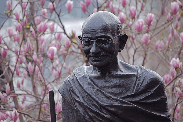 Gandhi Statur in Hyde Park